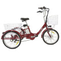 blue foldable tricycle for adult/folding aluminum adult tricycle/gas powered adult tricycle